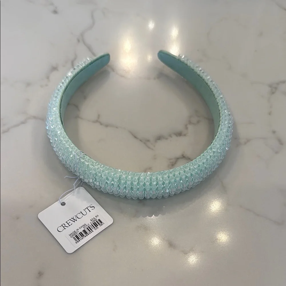 Crewcuts Girls' beaded padded headband